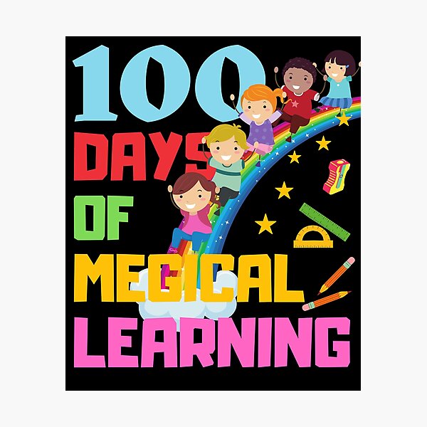 Item preview, 100 days of school  design designed and sold by reka88.
