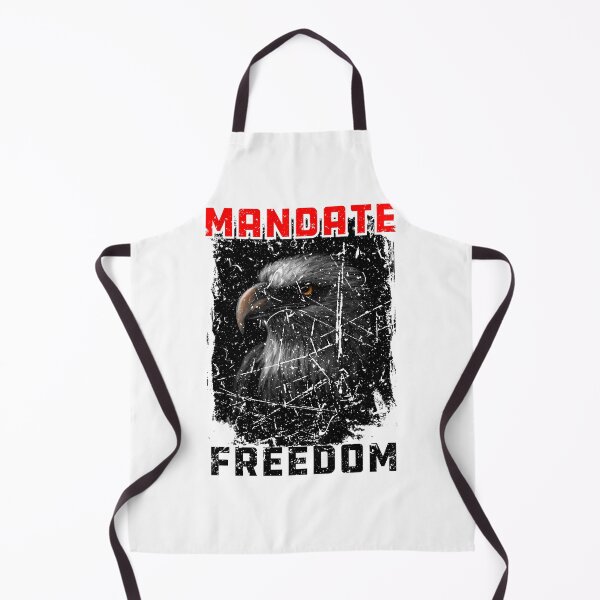 Item preview, Mandate Freedom, American Eagle Red and white design designed and sold by Cheeky Companions.