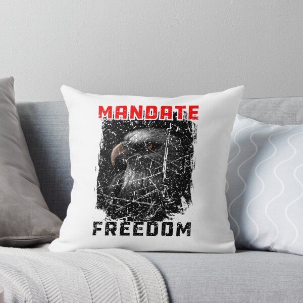 Item preview, Mandate Freedom, American Eagle Red and white design designed and sold by Cheeky Companions.