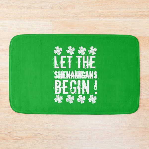 Item preview,  let the shenanigans begin, Saint Patricks Shenanigans T-Shirt designed and sold by Ayoublab.