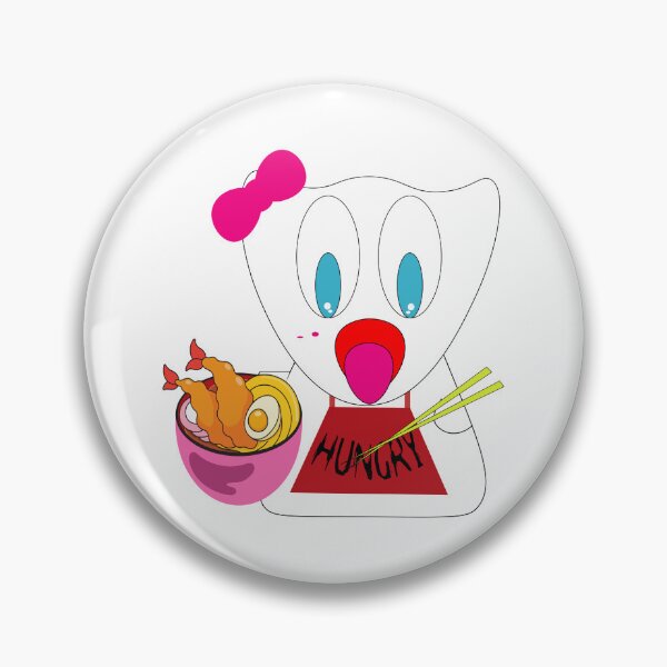 Item preview, hungry ghost  owl funny hungry girl ghost  designed and sold by AZEM-ST.
