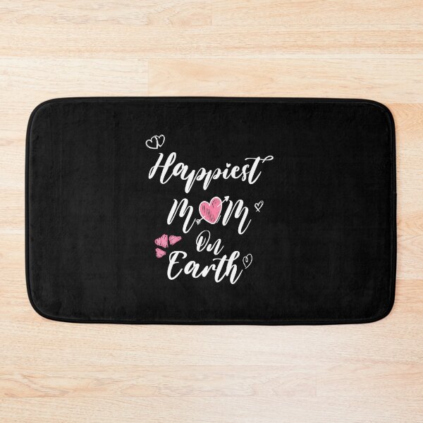 Item preview, Happiest Mom On Earth,Funny Mother's day Tees Essential, Mother's Day Gift. designed and sold by El-kournafi.
