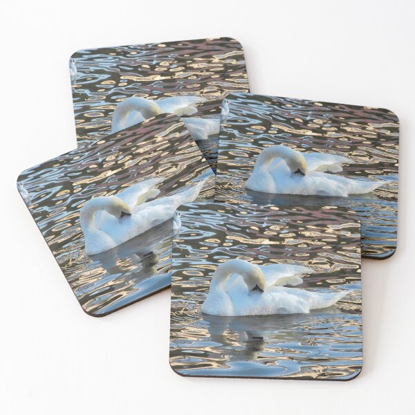 Item preview, Mute Swan on the River Exe at Exeter Edit designed and sold by Dorset Girl.