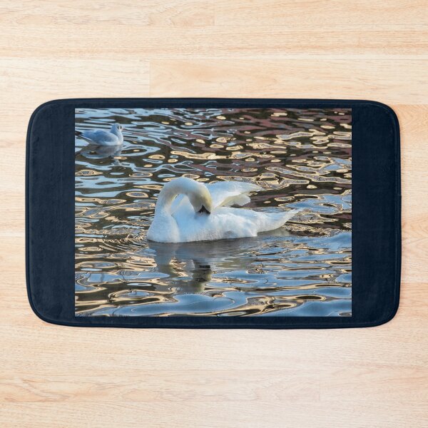 Item preview, Mute Swan on the River Exe at Exeter Edit designed and sold by Dorset Girl.