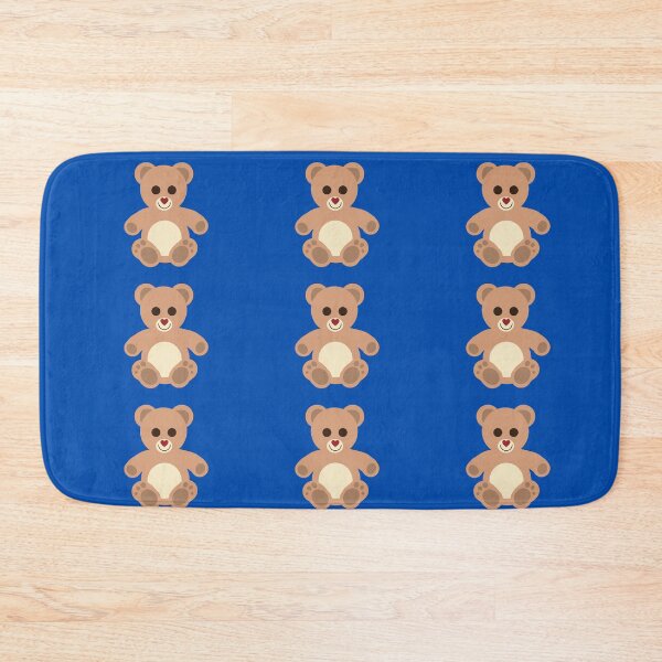 Item preview, Happy Teddy Bear - Blue designed and sold by Navarino.