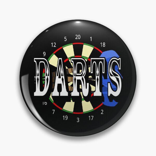 Item preview, Darts sport drawing designed and sold by Blondiabshop.