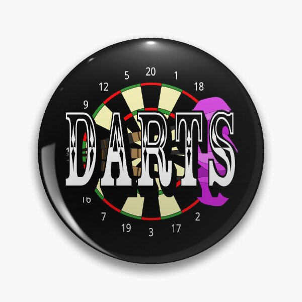 Item preview, Darts sport drawing designed and sold by Blondiabshop.