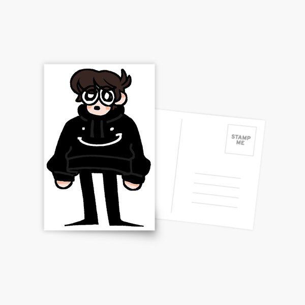 Dream Team Minecraft Sticker George Sapnap  Postcard for Sale by dottidoti