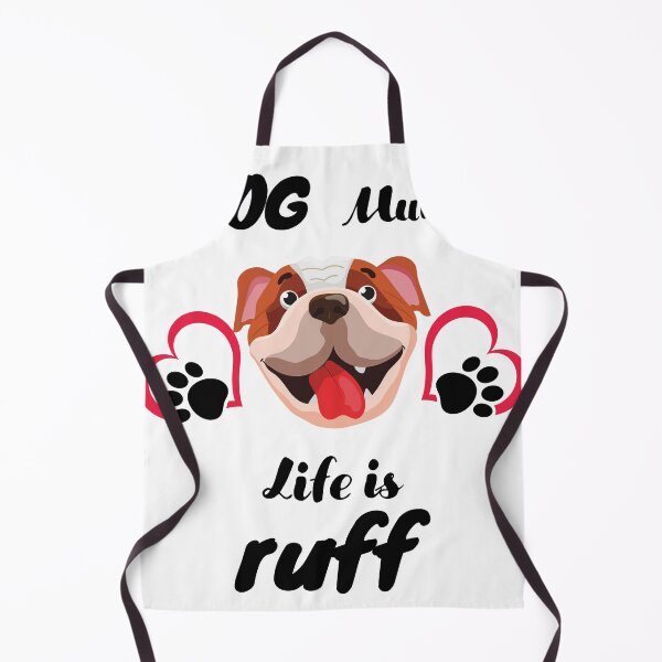 Item preview, Dog Mum Life Is Ruff  Dog Makes Better Life Dog Lover Gift designed and sold by BronikowskiART.