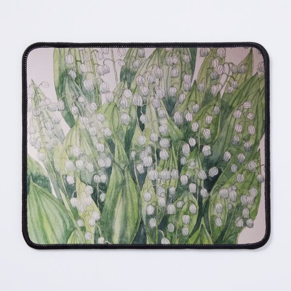 Item preview, Lily of the valley watercolour painting  designed and sold by esvb.