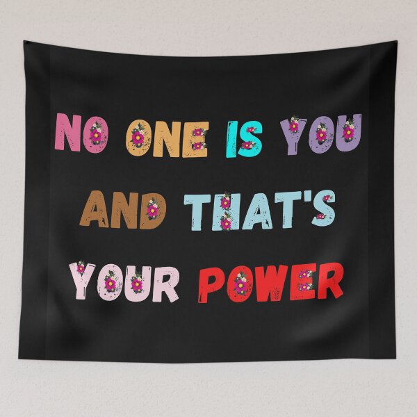 Item preview, no one is you that's your power designed and sold by zainab-bella.