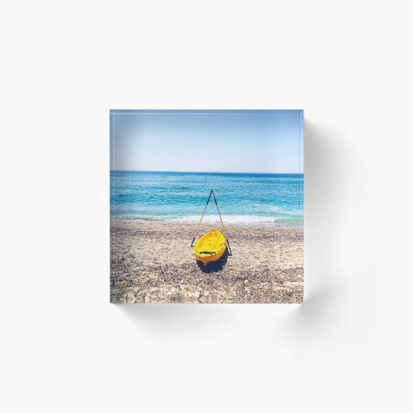 Kayak Acrylic Block