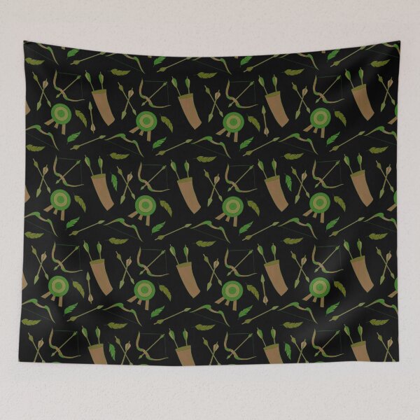 Item preview, Compañeros del arquero (jungla con fondo negro) designed and sold by TerraGeode.