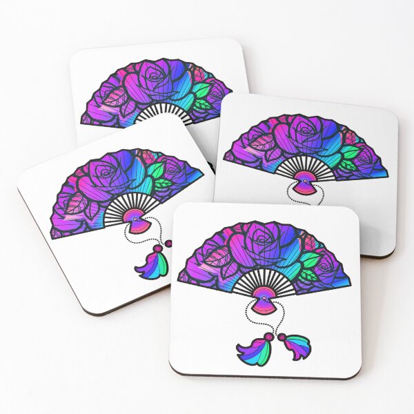Item preview, colorful fan designed and sold by Ulyana  Trehubava.
