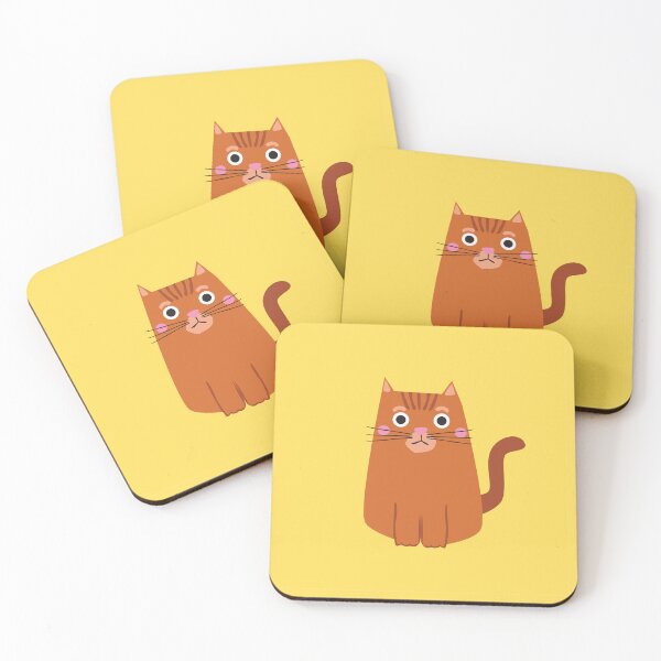 Item preview, Startled Cat - Yellow designed and sold by Navarino.