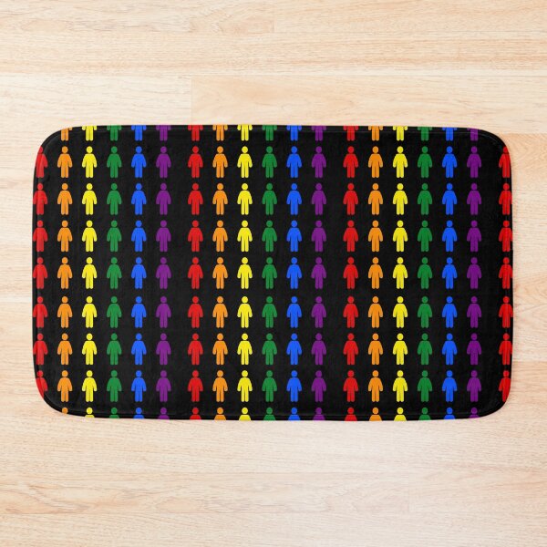 Item preview, Colorful rainbow people designed and sold by BeRudeShop.