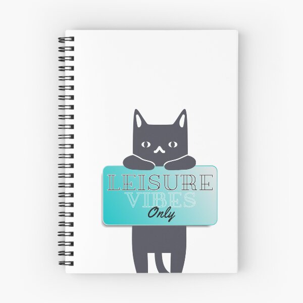 Item preview, Leisure Vibes Only Cat designed and sold by RecOutLoud.