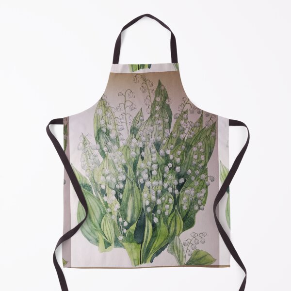 Item preview, Lily of the valley watercolour painting designed and sold by esvb.