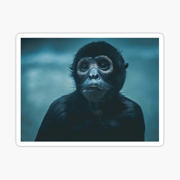 Cooler blauer Primas Sticker