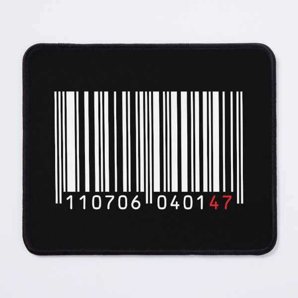 Item preview, Agent 47 Barcode - White designed and sold by Truffle Shnuffle.