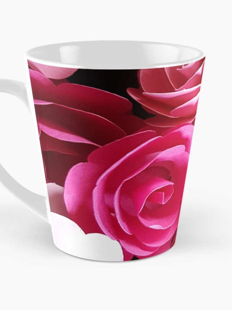 Thumbnail 3 of 4, Coffee Mug, Paper Roses designed and sold by DN Shop ★★★★★.