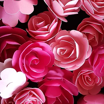 Artwork thumbnail, Paper Roses by DN Shop ★★★★★
