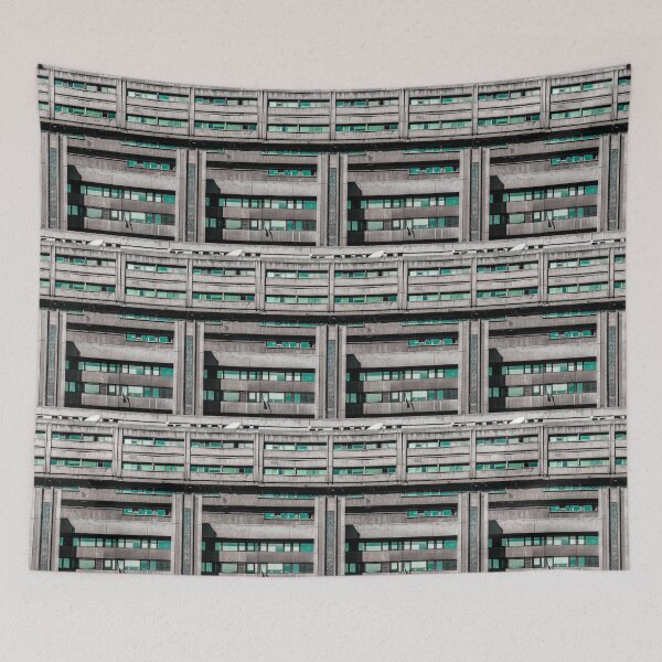 Item preview, Brutalist Concrete Building designed and sold by Voltariq.