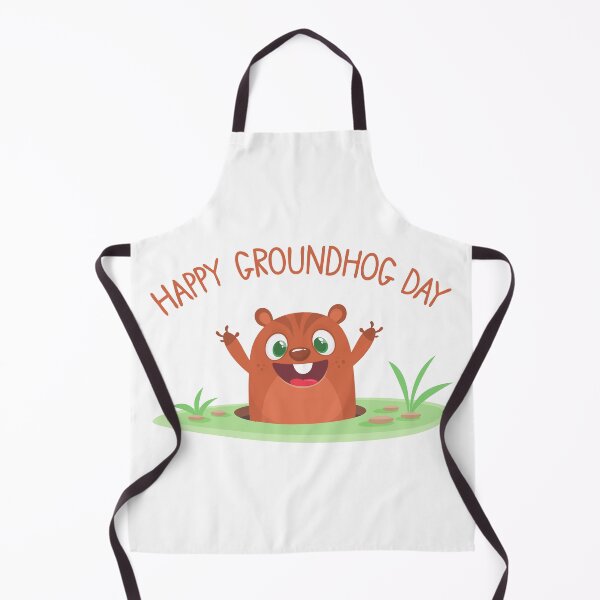 Item preview, Cute Happy Groundhog Day designed and sold by KryptonianBoy.