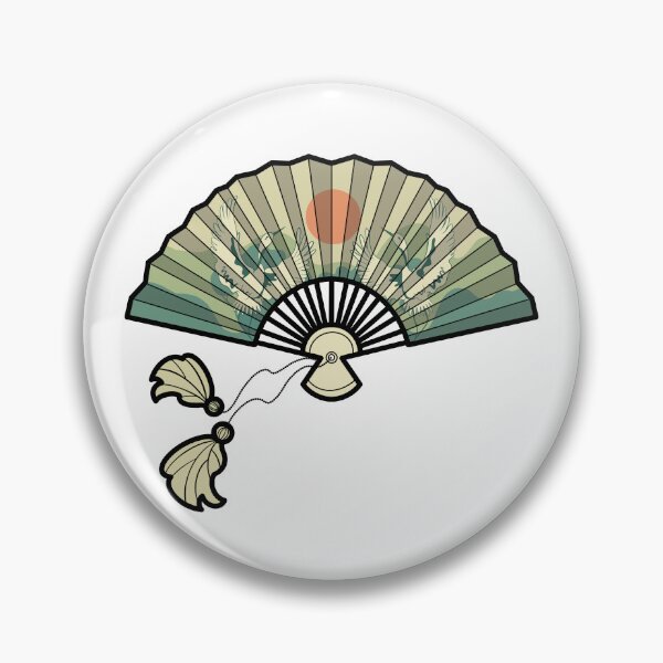 Item preview, fan with cranes designed and sold by Ulyana  Trehubava.
