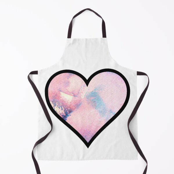 Item preview, Soft Pinks and Blues Watercolor Heart designed and sold by BuzzySpaceBee.