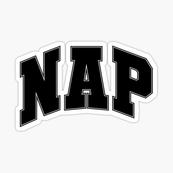 “NAP Logo” Sticker for Sale by Rratum | Redbubble
