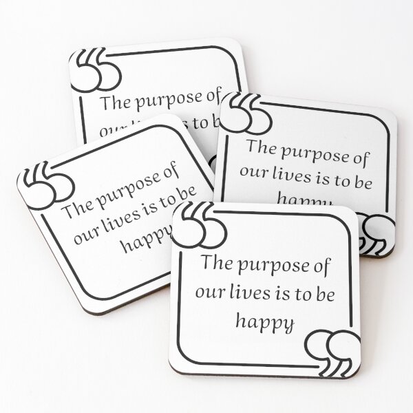 Item preview, The Purpose Of Our Lives Is To Be Happy designed and sold by mcdesignn.