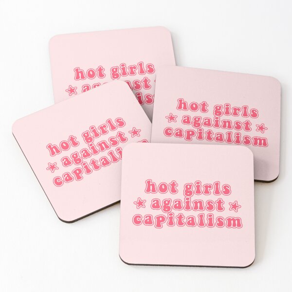 Item preview, Hot Girls Against Capitalism designed and sold by voltzandvoices.
