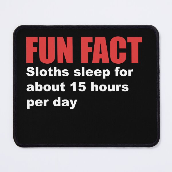 Item preview, fun fact sloth designed and sold by Dagrell.