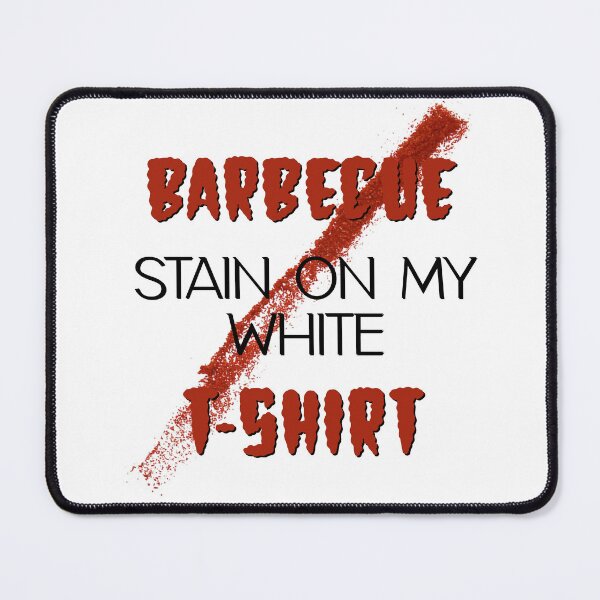 Item preview, Barbecue stain on my white t-shirt designed and sold by fadouades.