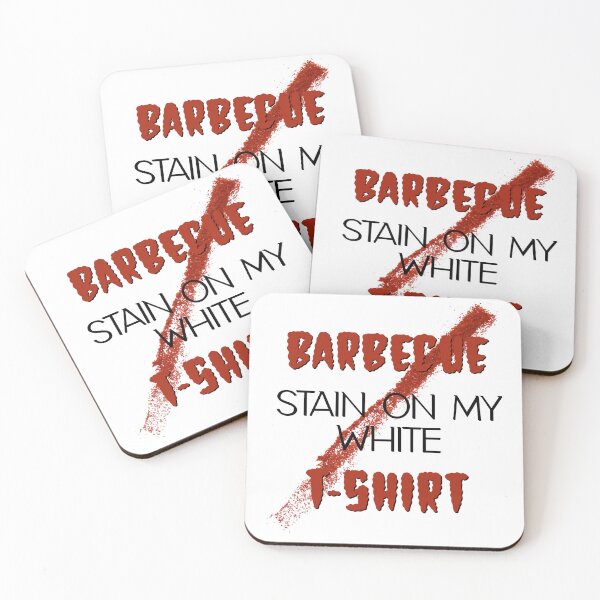 Item preview, Barbecue stain on my white t-shirt designed and sold by fadouades.