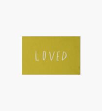 Loved x Mustard Art Board