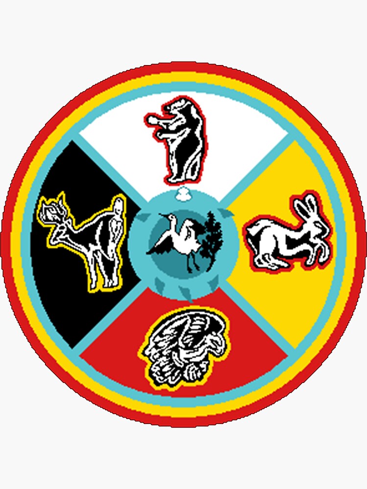 "♥♥ CHIPPEWA TRIBE FLAG ♥♥ The flag of the Sault Ste. Marie Tribe of