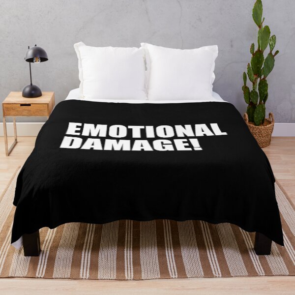 Item preview, Emotional Damage White Text designed and sold by RaybenMedia.