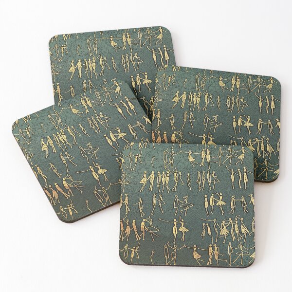 Item preview, Dancer Print Green designed and sold by MediaArtbyMara.