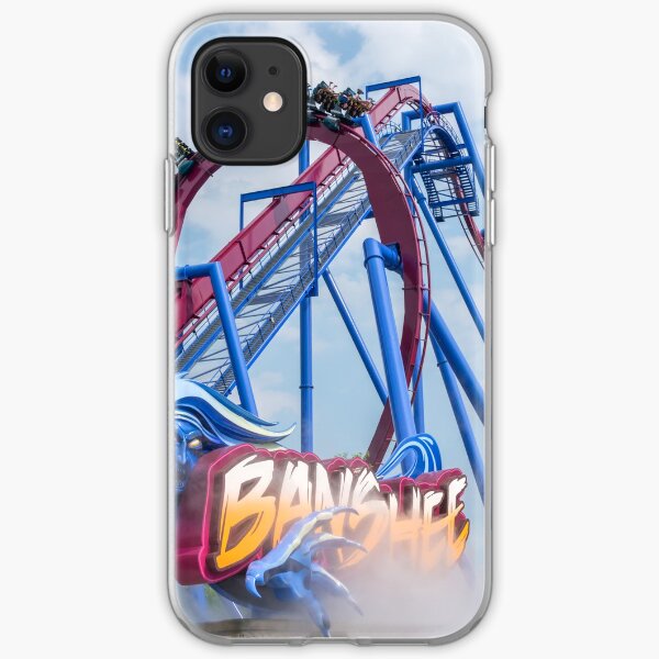 Banshee Roller Coaster iPhone Soft Case