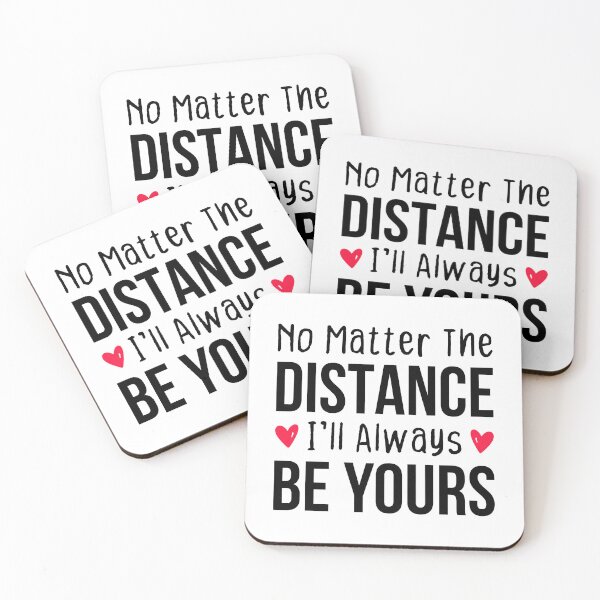 Item preview, Long Distance Love: No Matter The Distance I'll Always Be Yours designed and sold by T-shirt For You.