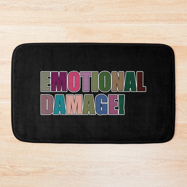 Item preview, Emotional Damage Multicolor Text designed and sold by RaybenMedia.
