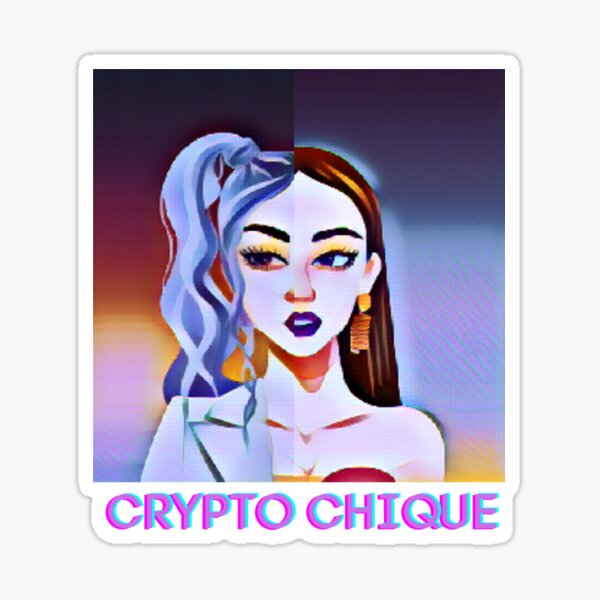 Crypto Chique Sticker