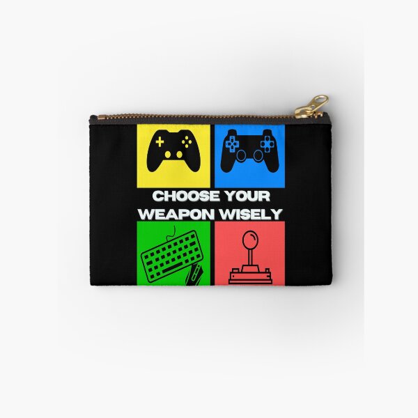 Item preview, Choose your weapon / controller. Funny, gaming meme. designed and sold by AEROSPACE-IND.