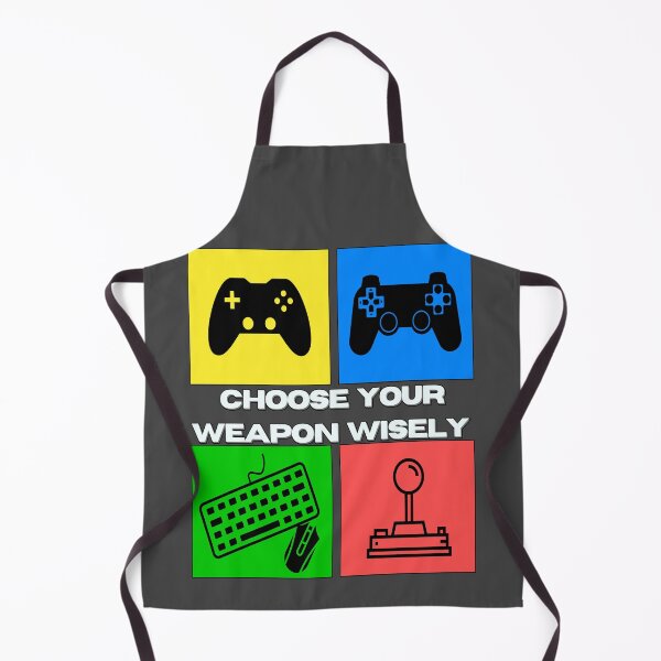Item preview, Choose your weapon / controller. Funny, gaming meme. designed and sold by AEROSPACE-IND.