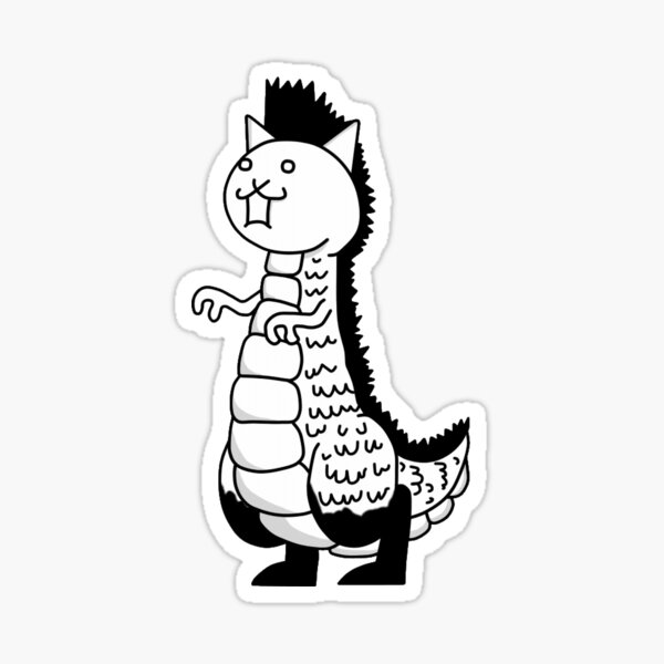 Vista previa del artículo con la obra «Gato dragón enloquecido - Los gatos de batalla», diseñado y vendido por Louay Oudi.