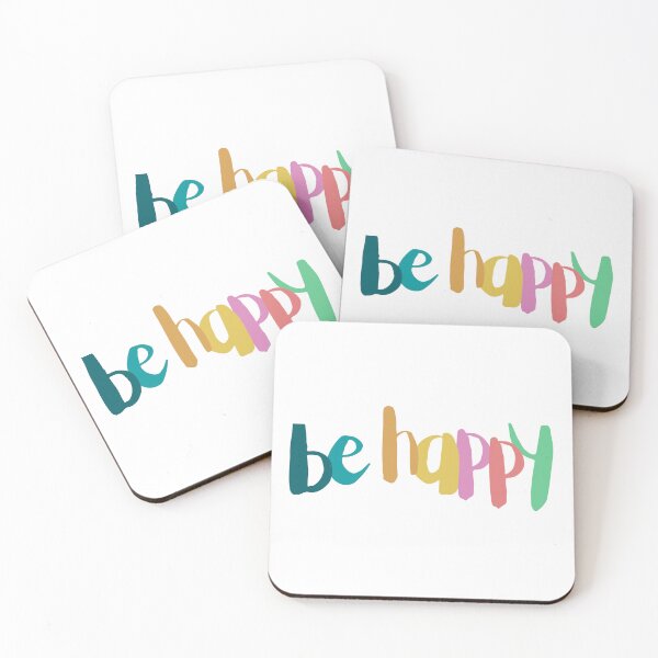 Item preview, Be happy | happiness | rainbow  designed and sold by Vicsdesignsart.