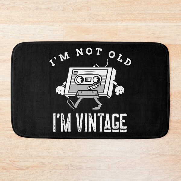Item preview, Funny I'm Not Old I'm Vintage Retro Cassette Tape Music designed and sold by LadySaltwater.