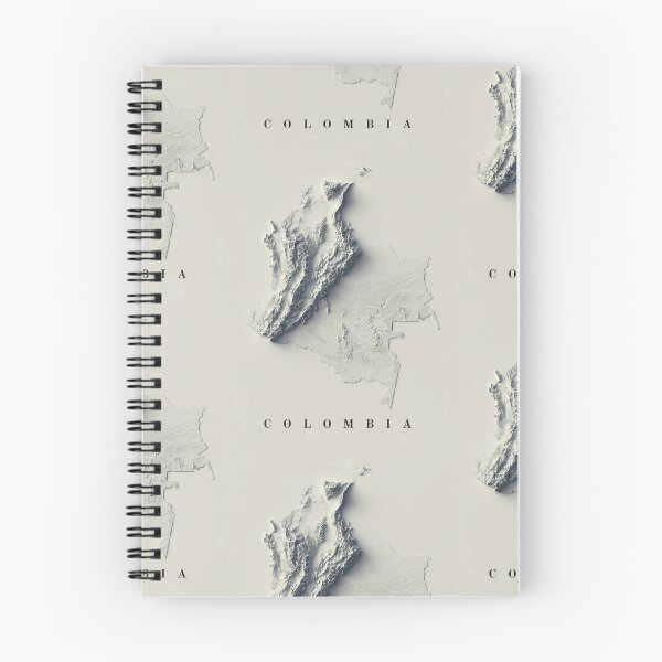 Item preview, Colombia Relief Map 3D digitally-rendered designed and sold by ThinkAboutMaps.